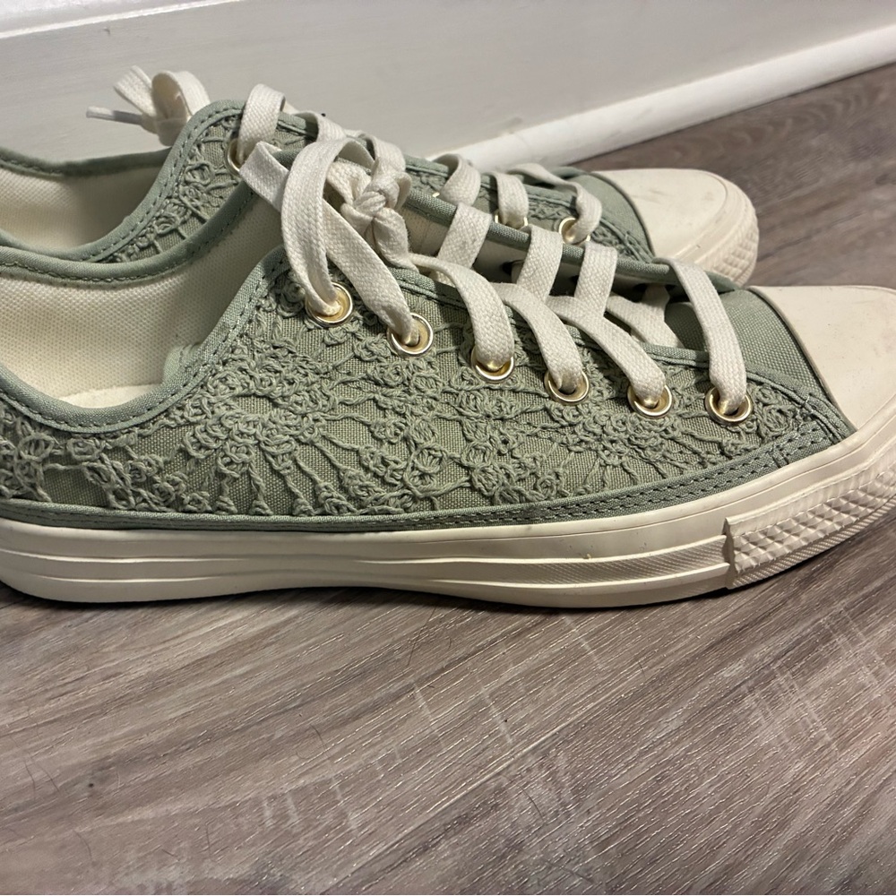 Converse All Star sage green lace  Women's Sneaker